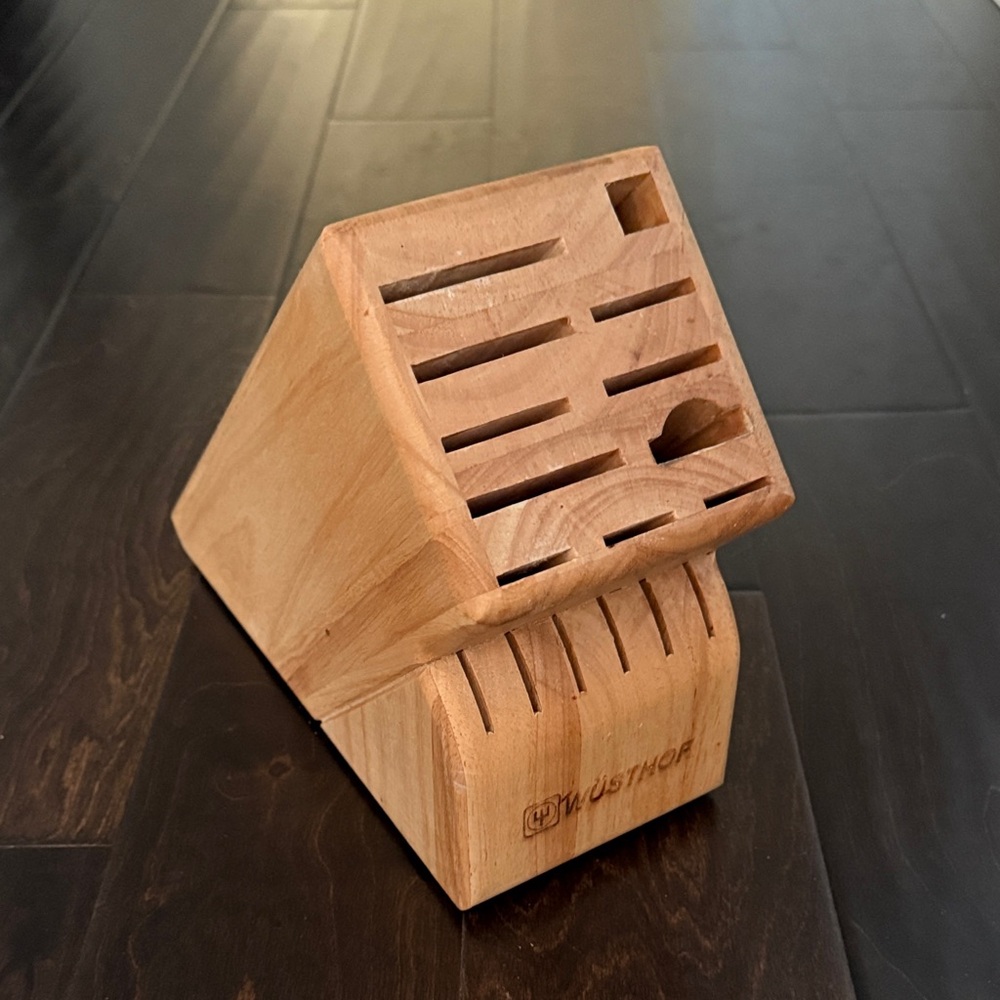 Wusthof Wooden Knife Block